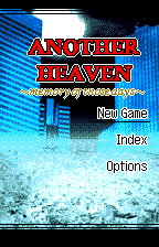 Title menu, in English