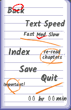 The START menu notebook, in English