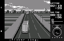 Racing a rival, in English
