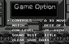 Options, in English