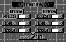 Parameters(レスラーパラメータ)(英語版)