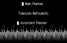 スタッフクレジット(英語版)