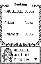 Round ranking, in English