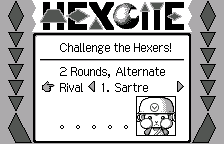 Challenge the Hexers, in English