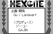Staff credits, original Japanese