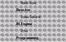 Staff credits, in English