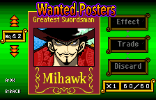 Wanted posters: Mihawk, in English