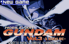 Title screen, in English