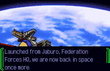 The opening, in English