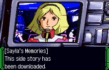 A side story downloaded, in English
