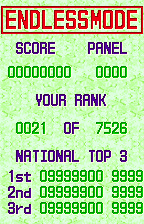 WonderGate: Endless ranking from a real session, in English