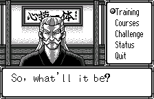 The dojo, in English