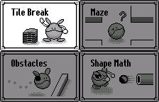 The mini-games, in English