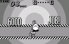 Mini-game success, in English