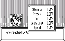 Level up, in English