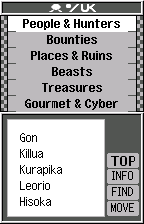 The encyclopedia's link list, in English