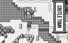 Map: Castle Town, in English