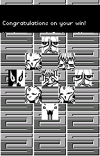 The ending, in English