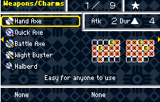 Weapons and their charms, in English
