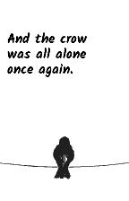 Alone once again, in English