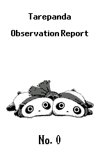 The observation report, in English