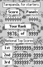 WonderGate: the national rankings (a real session), in English